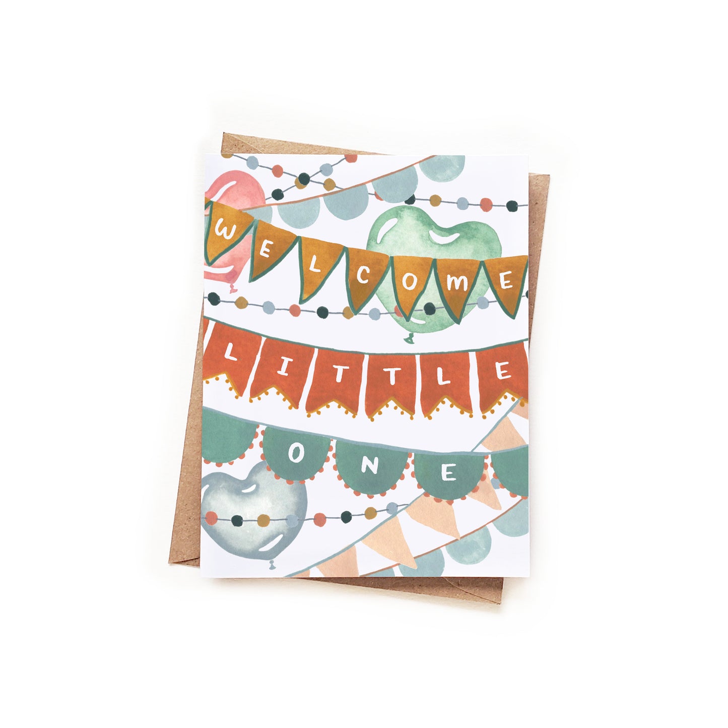 Welcome Little One New Baby Card