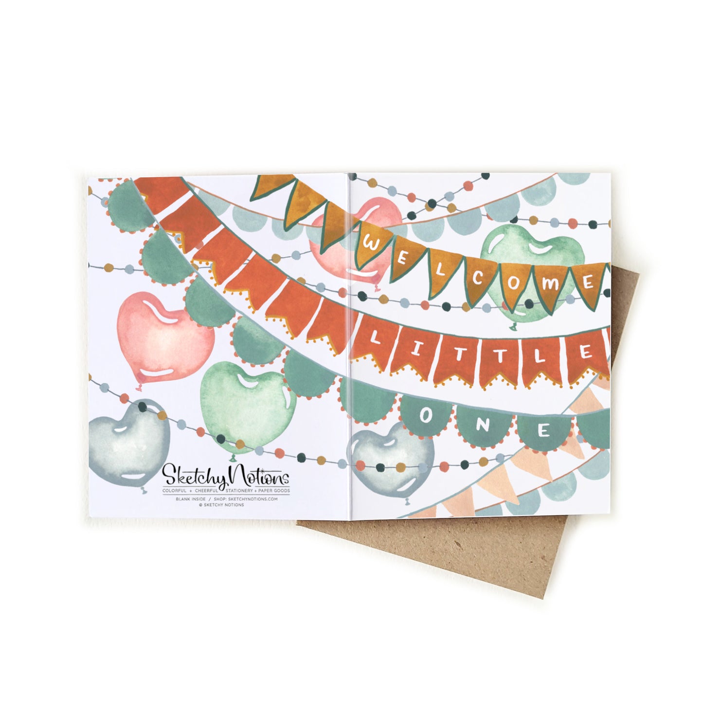 Welcome Little One New Baby Card