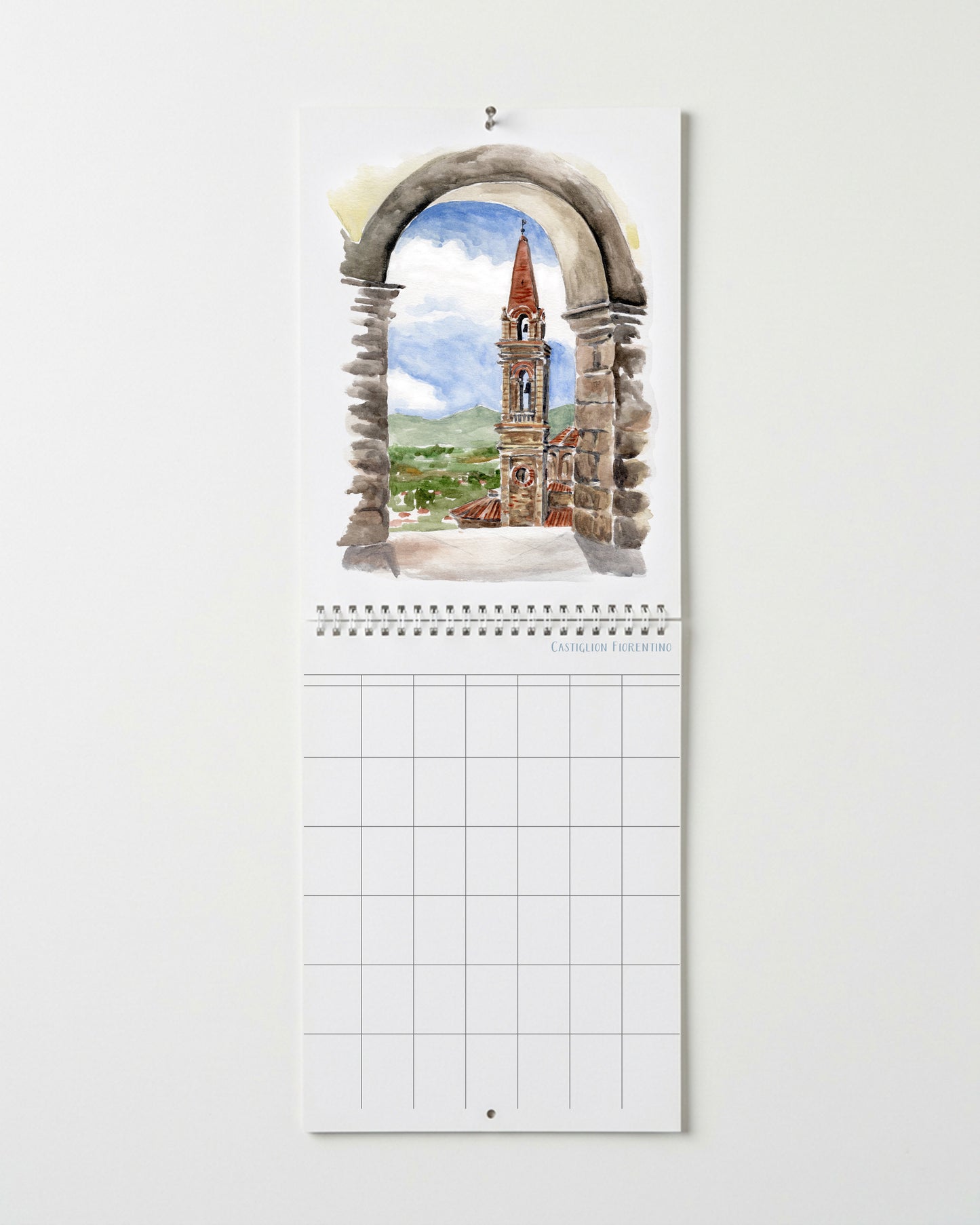 Sketches from Italy Undated Wall Calendar