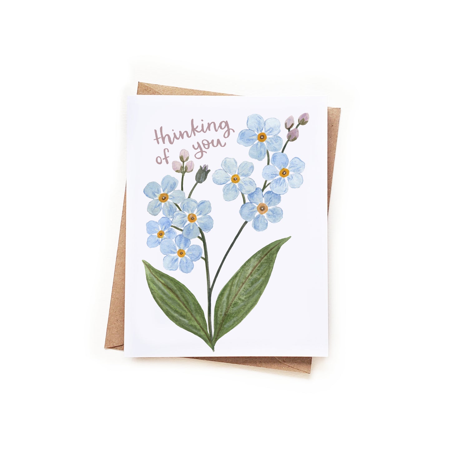 Thinking of You Forget-Me-Nots Card