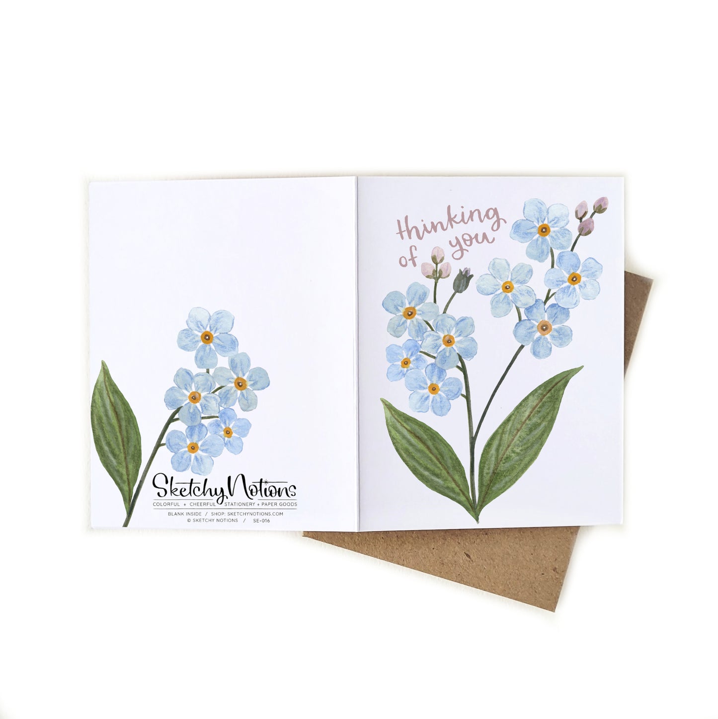 Thinking of You Forget-Me-Nots Card