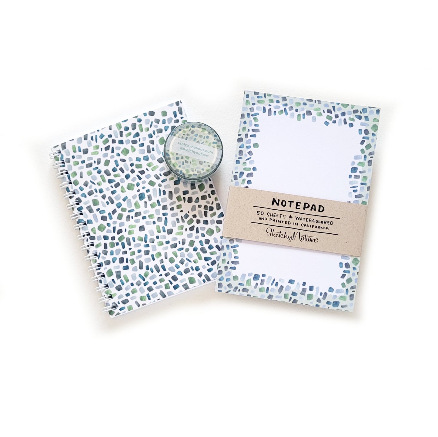 Minty Terrazzo Desk Bundle