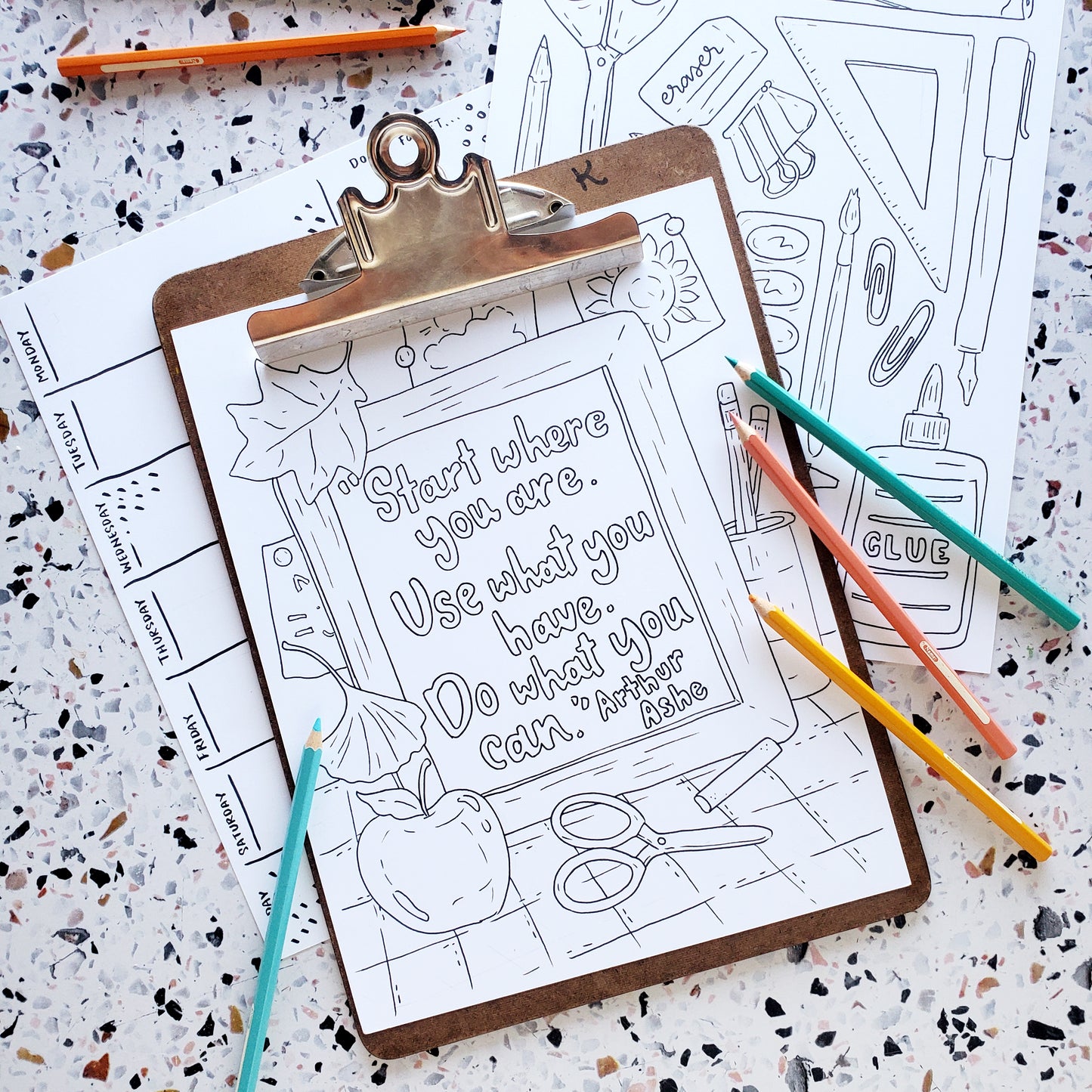 Back to School Coloring Pages