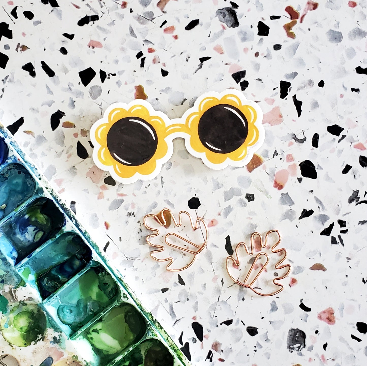 Flower Sunnies Sticker