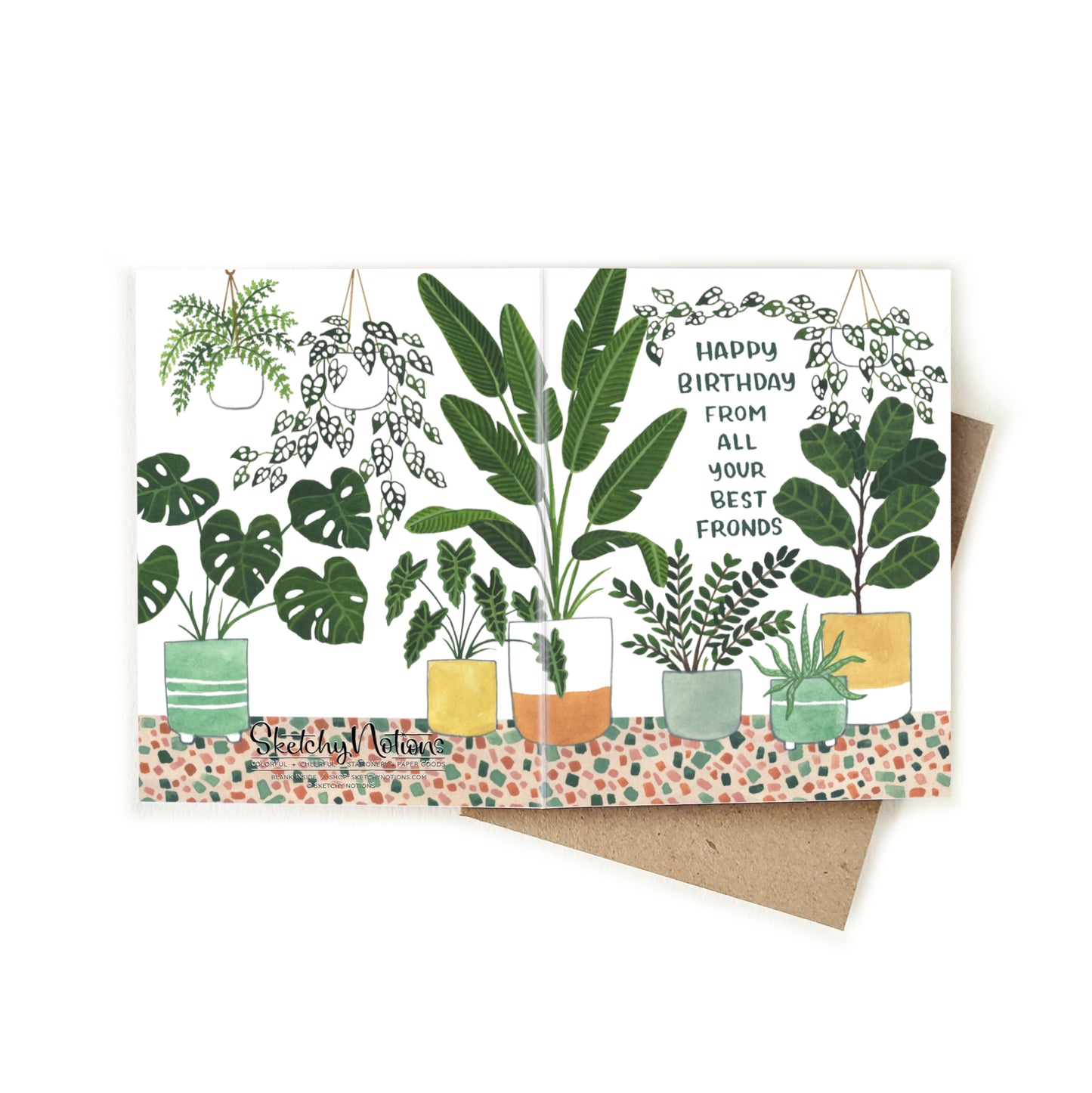 Happy Birthday from Your Best Fronds Card