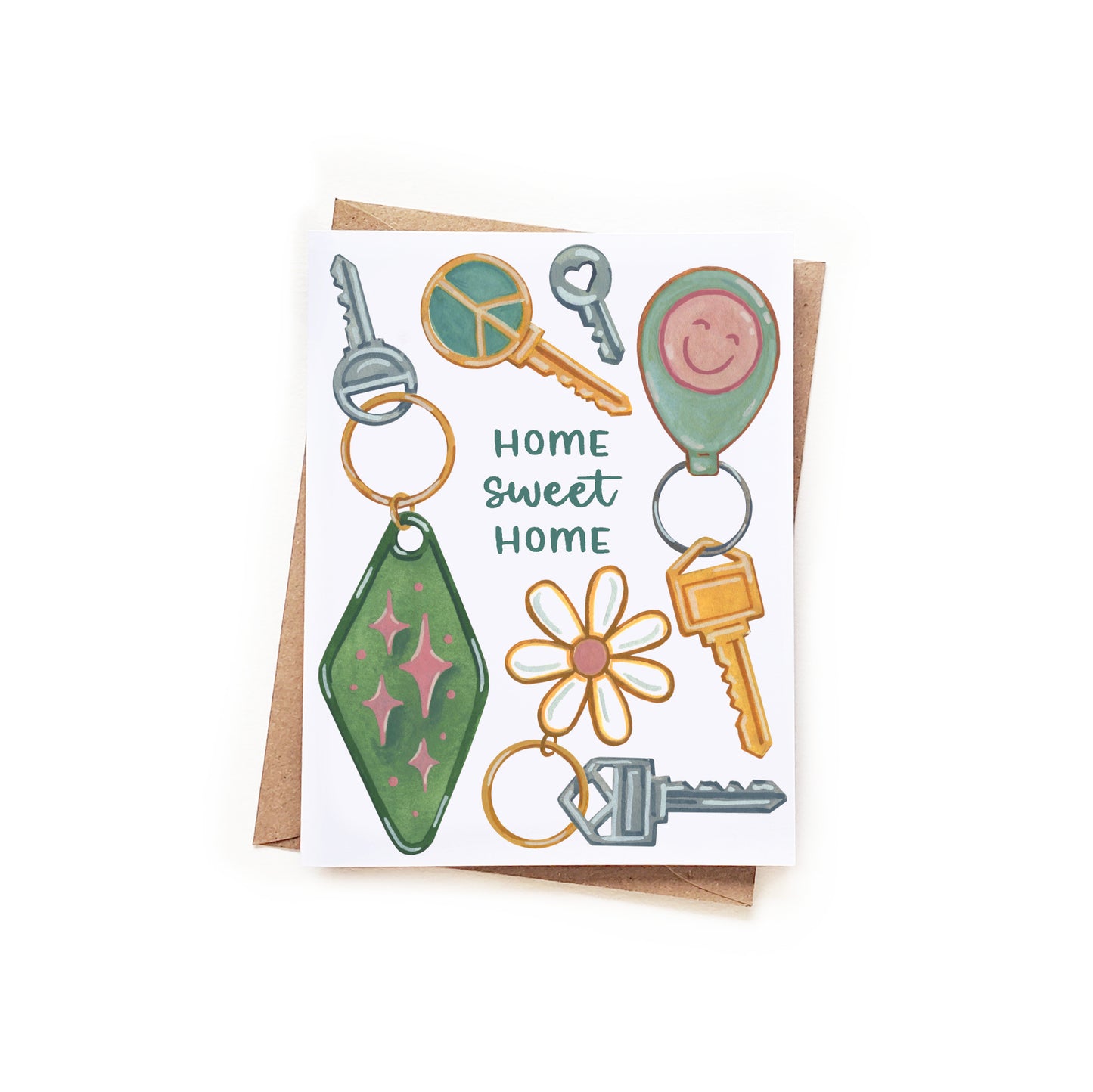 Home Sweet Home Keys Card