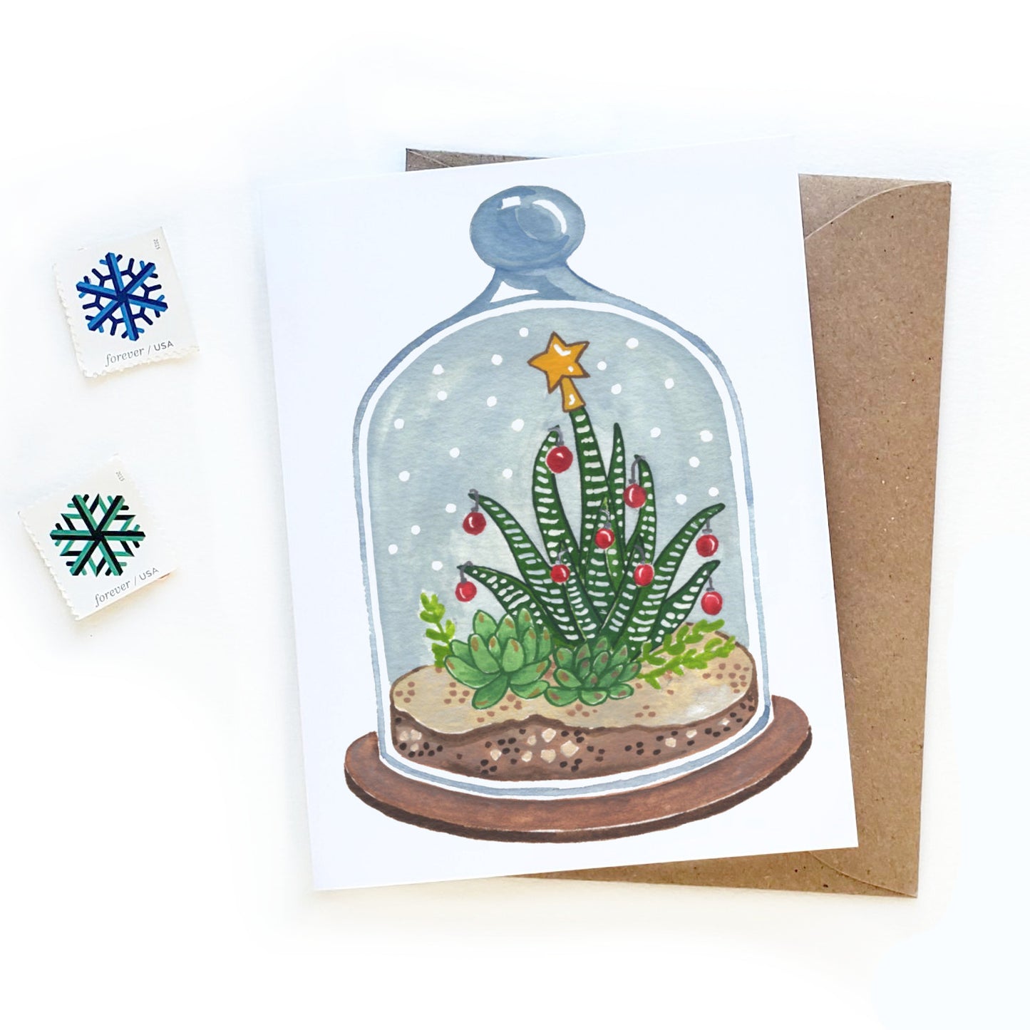 Holiday Terrarium Card