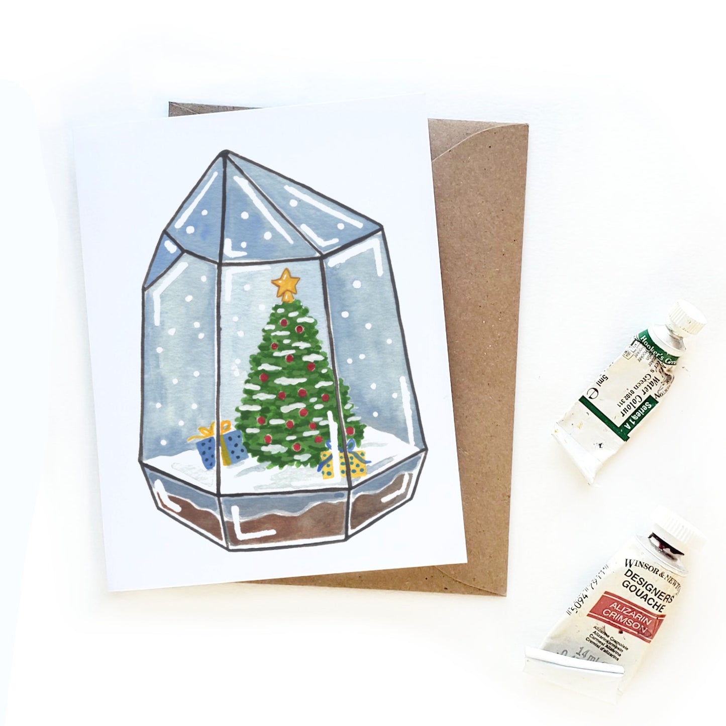 Christmas Terrarium Card
