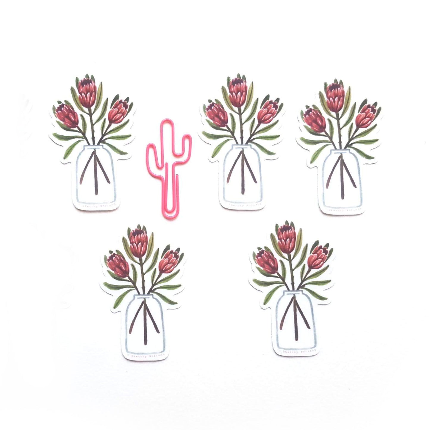 Protea Flower Sticker