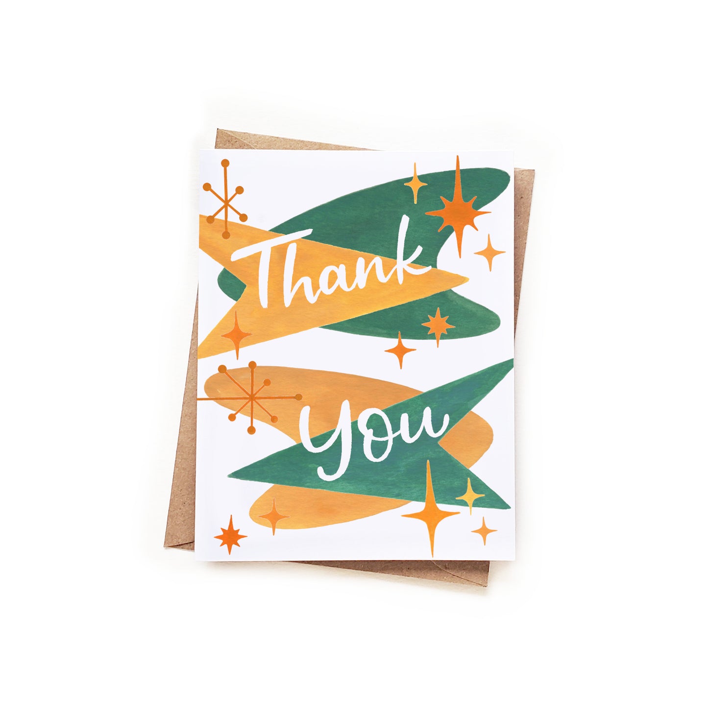 Retro Thank You Card