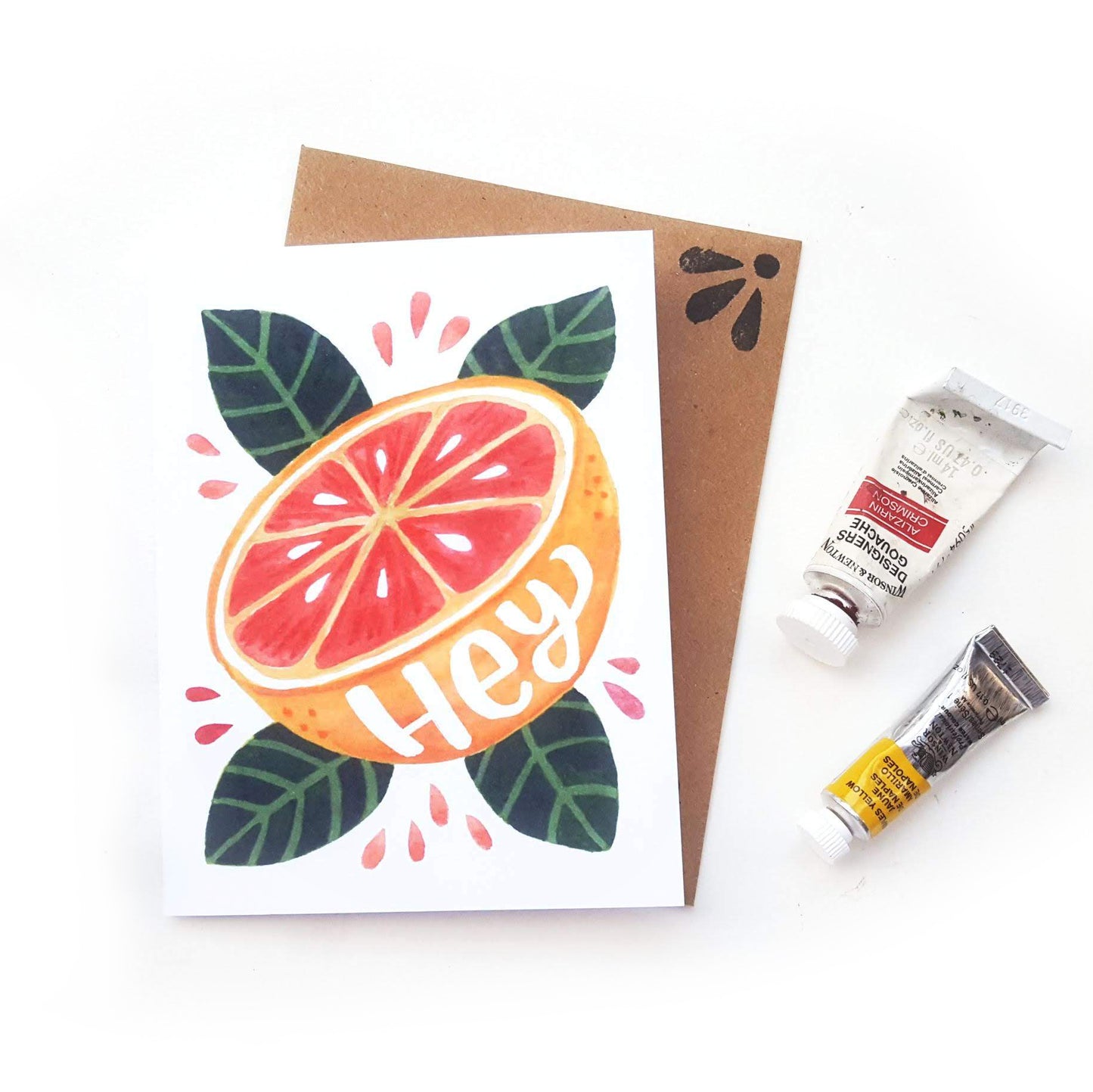 Hey Grapefruit Card