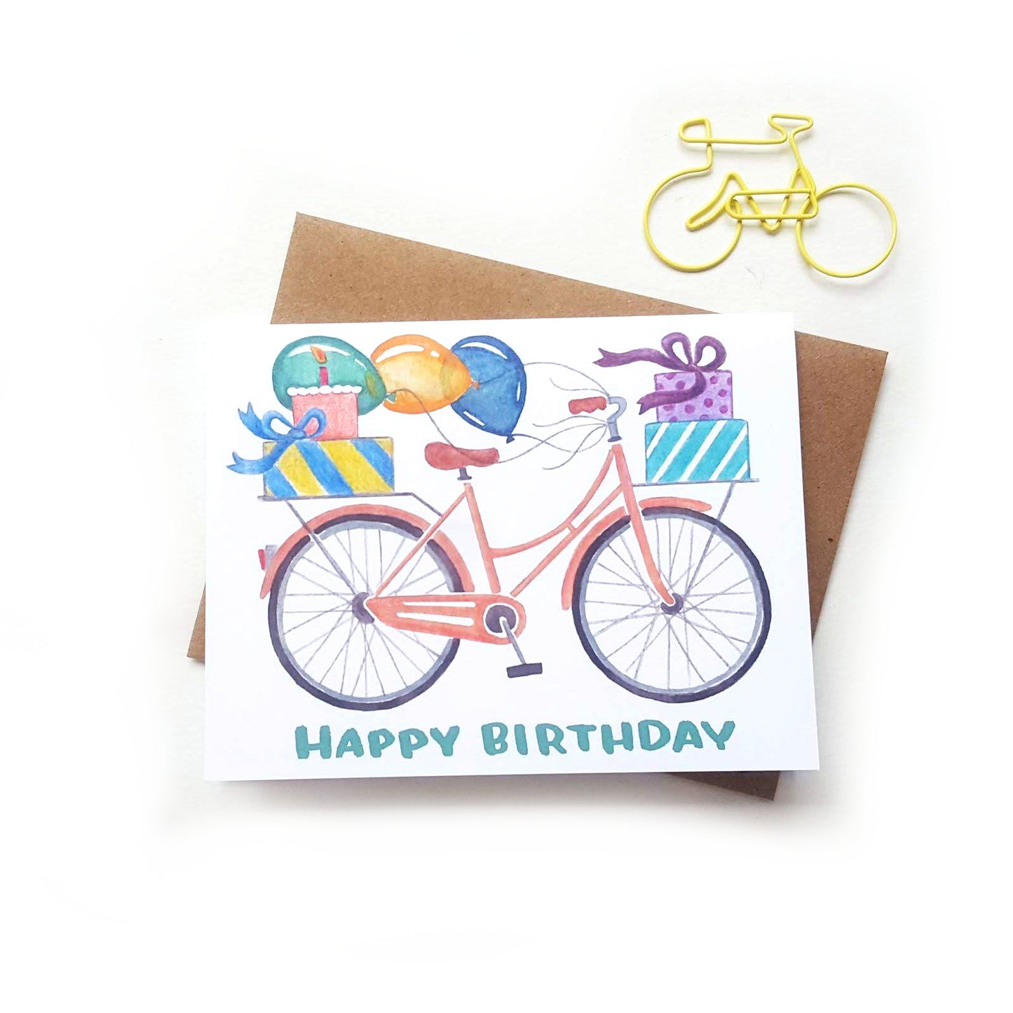 Birthday Bicycle Card