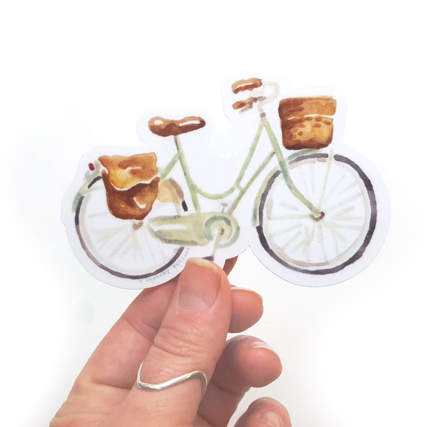 Mint Bicycle Sticker
