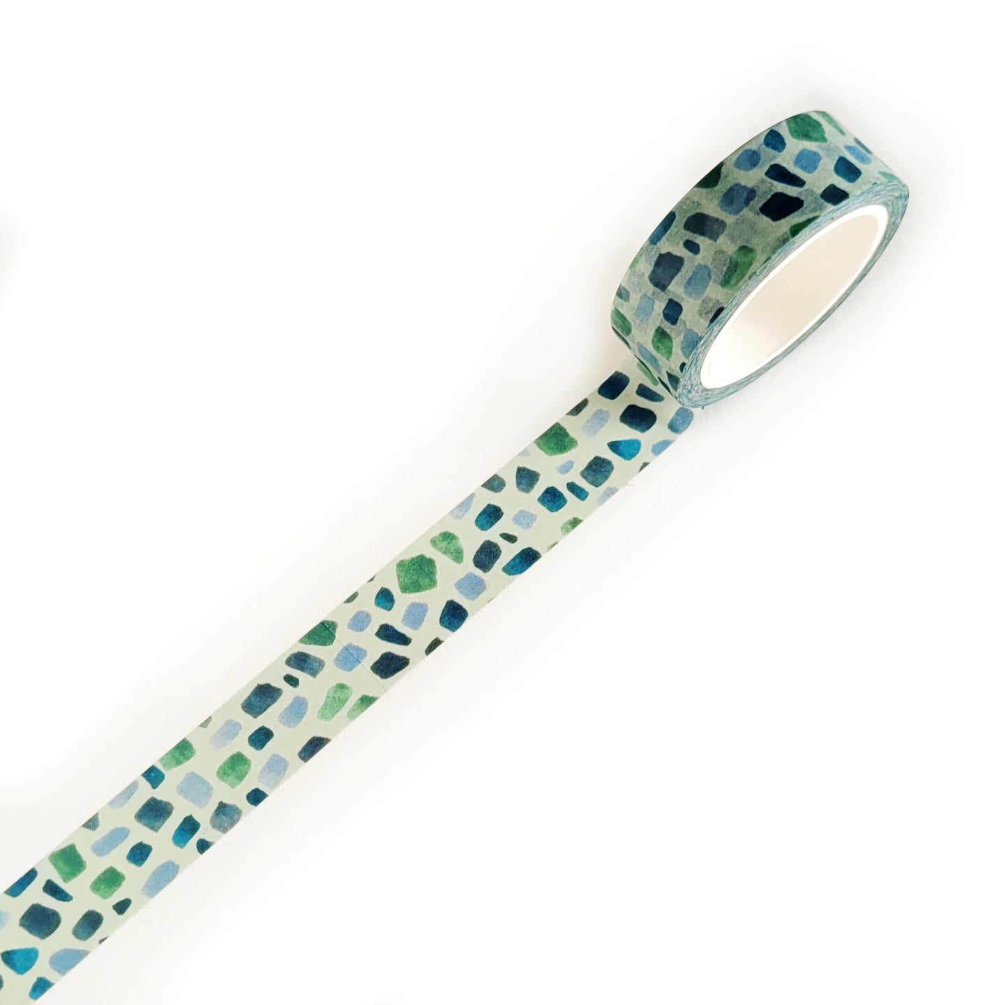 Minty Terrazzo Washi Tape - 15mm