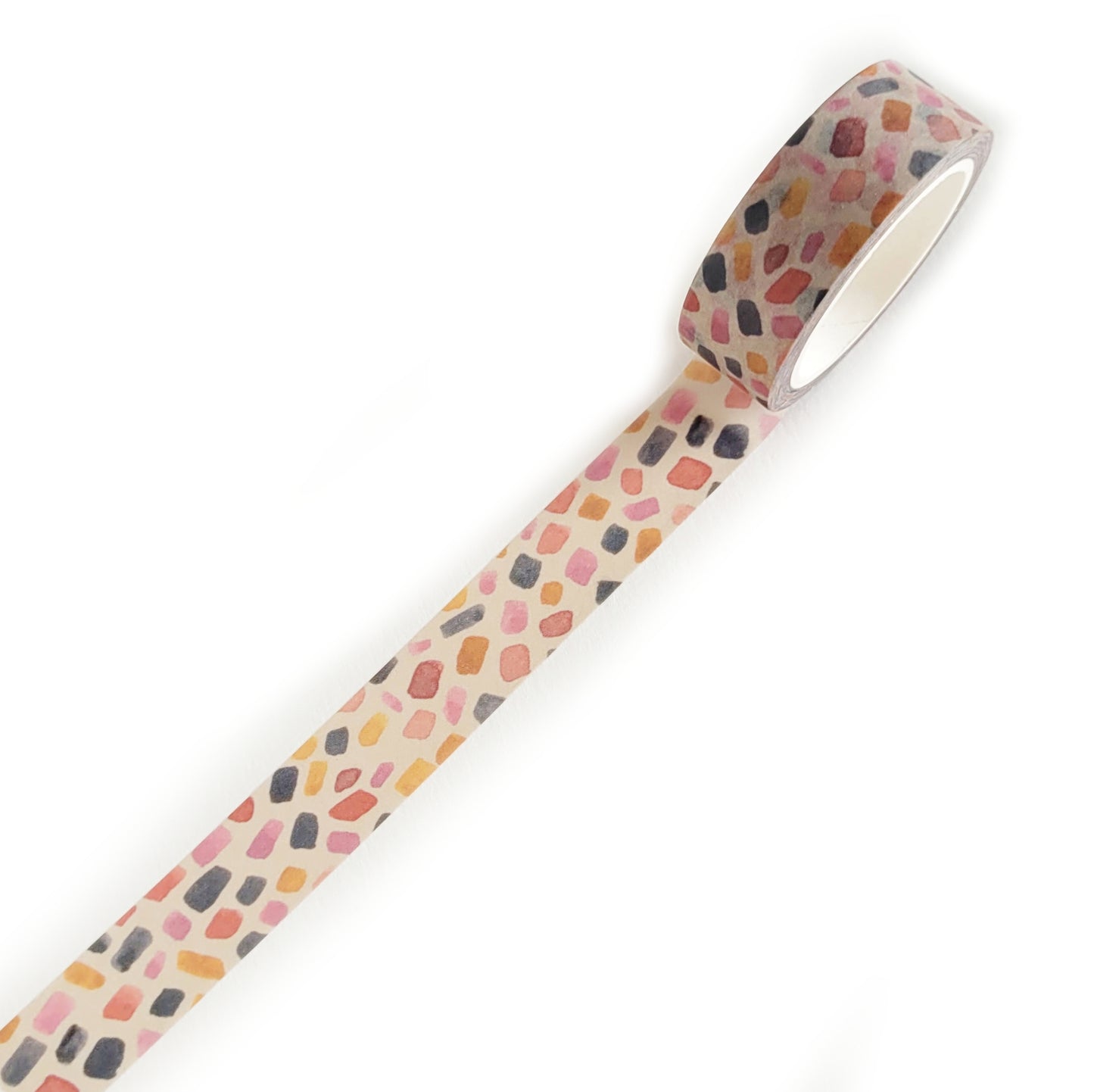 Peachy Terrazzo Washi Tape - 15mm