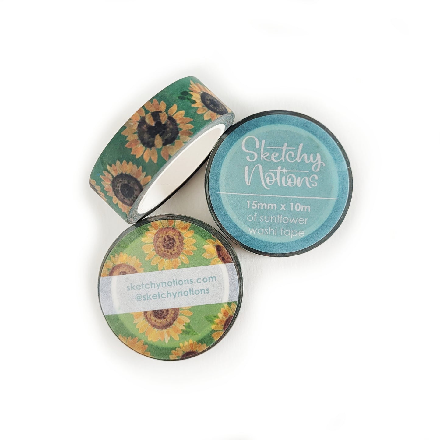 Sunflower Washi Tape - 15mm