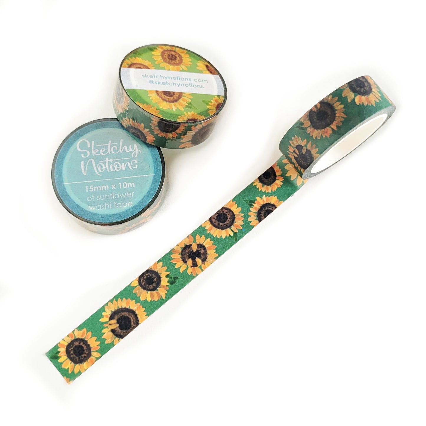 Sunflower Washi Tape - 15mm