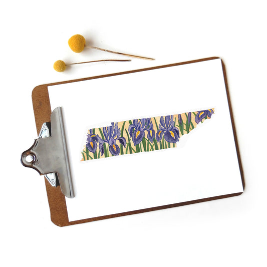 Tennessee Iris Print
