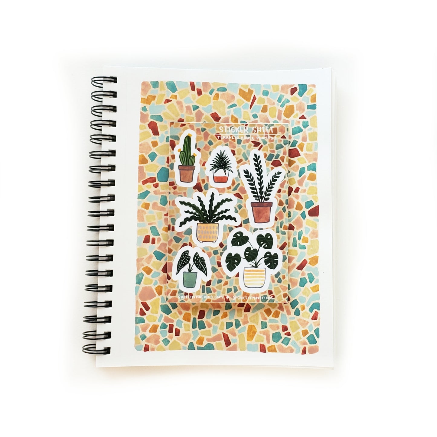 Terrazzo Houseplants Sticker Sheet 1