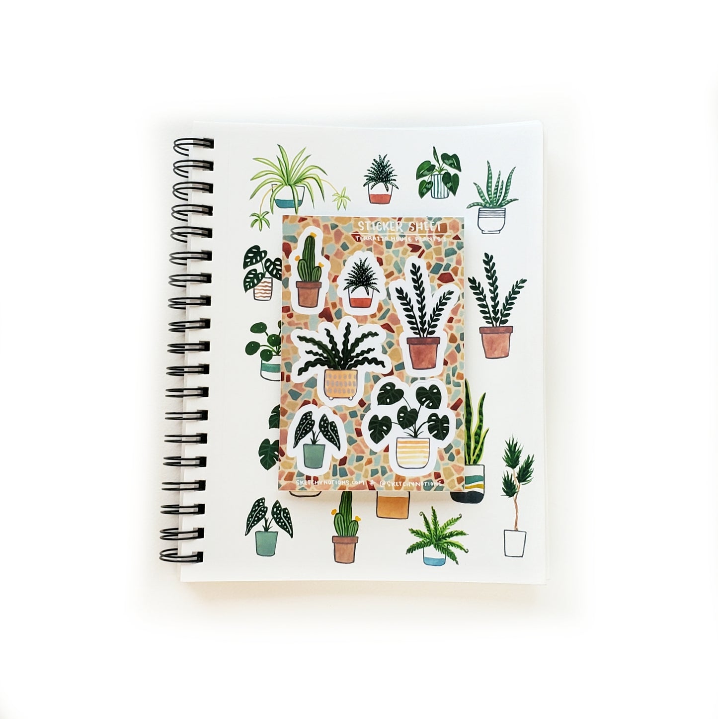 Terrazzo Houseplants Sticker Sheet 1
