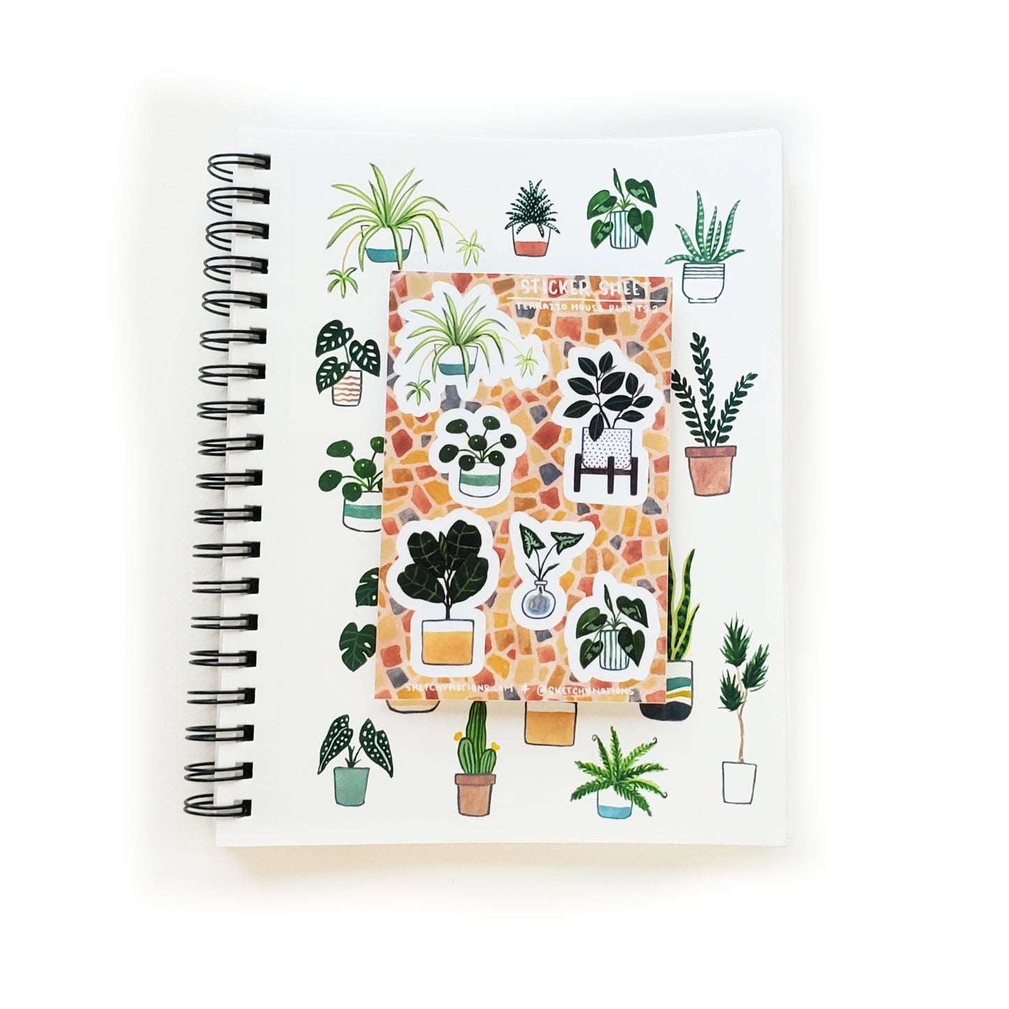 Terrazzo Houseplants Sticker Sheet 2