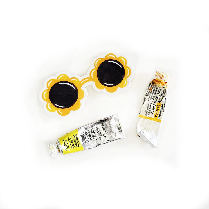 Flower Sunnies Sticker