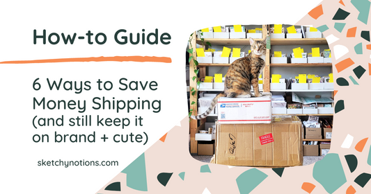 How to Guide: 6 Ways to save $ shipping (and still keep it cute!)