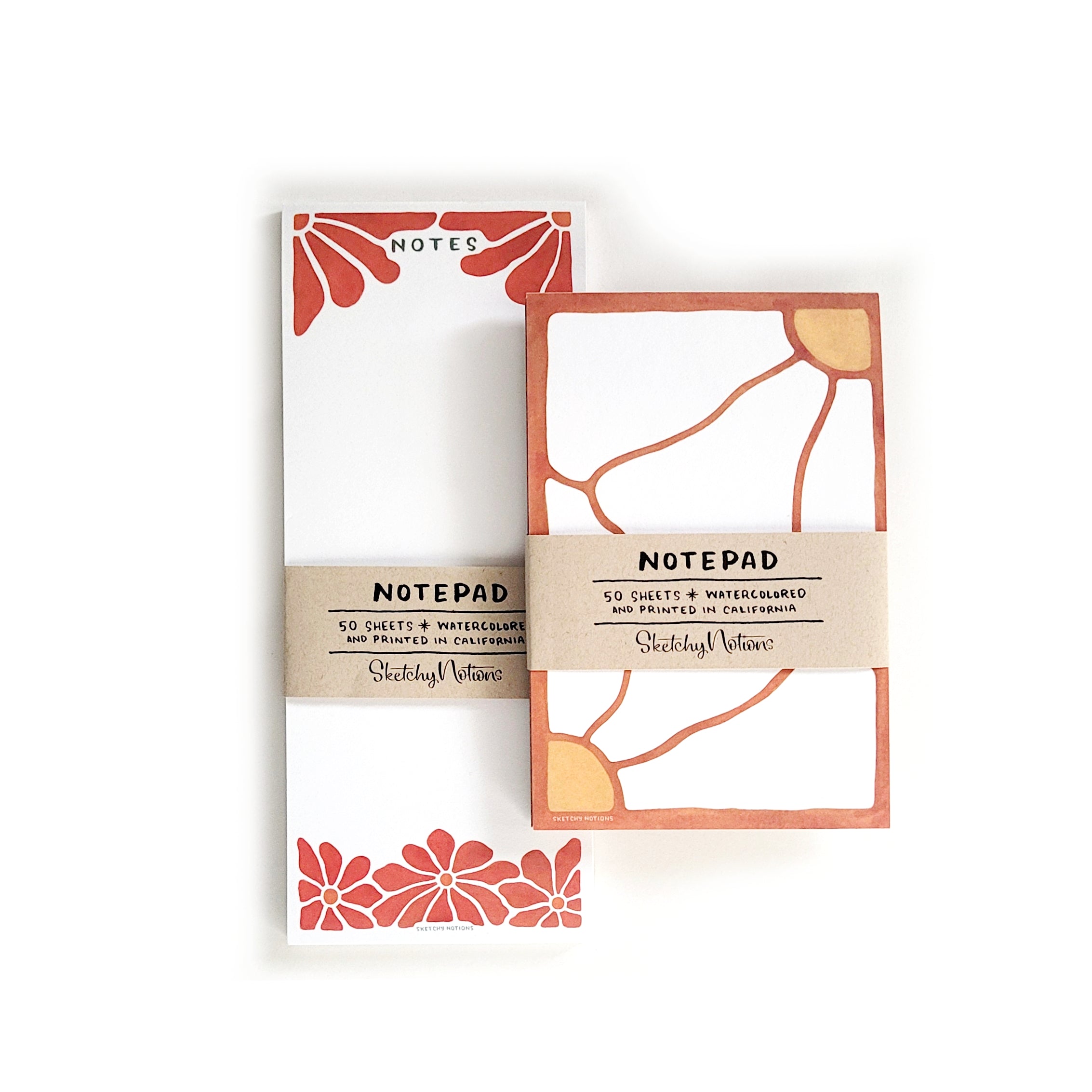 Funky Flower Notepad Bundle – Sketchy Notions