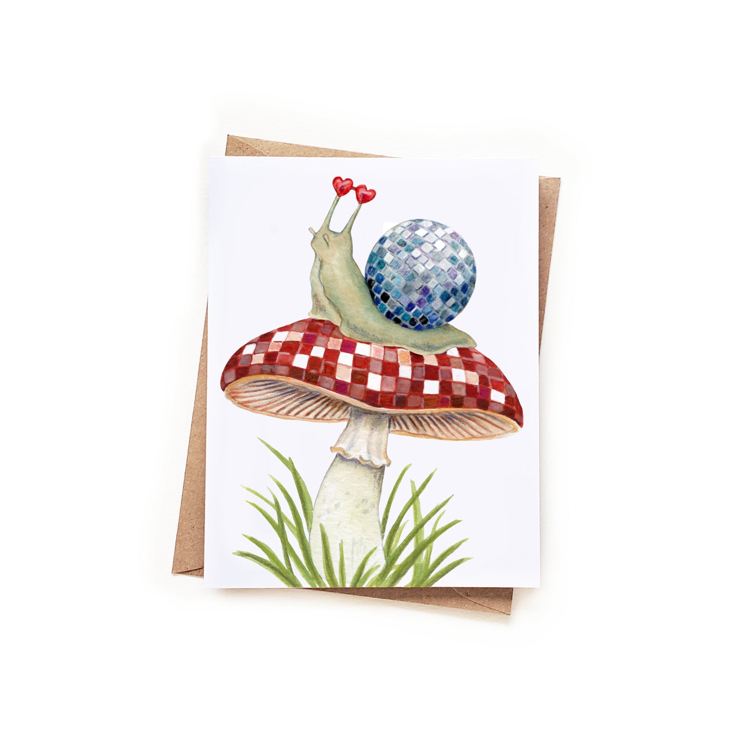 Disco Snail Card