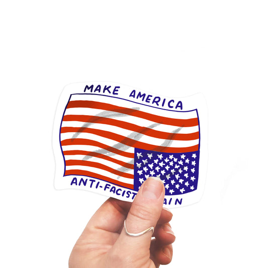 Make America Better Flag Sticker
