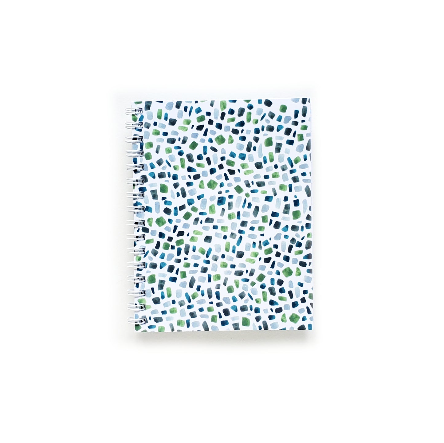 Minty Terrazzo Small Lined Notebook