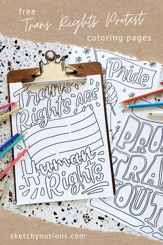 Sketchy Notions Free Downloads | Coloring Pages, Guides and Posters