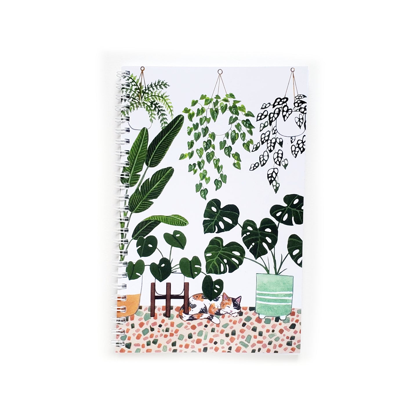 Cats + Plants Lined Notebook