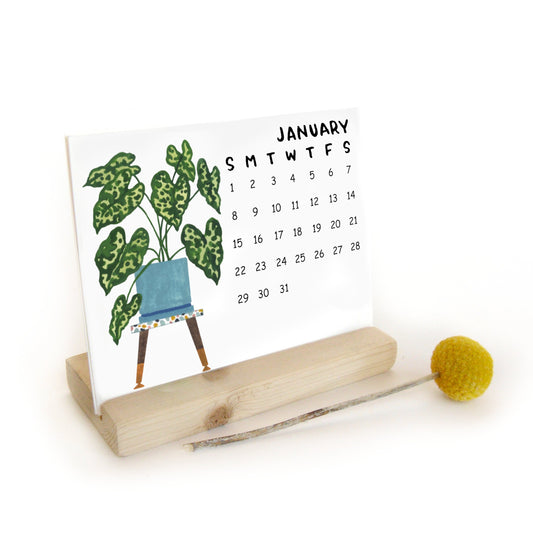 2023 House Plant Watercolor Calendar SALE