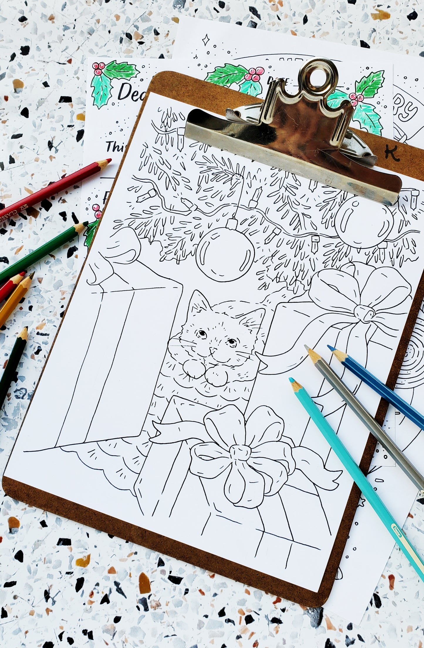 Printable Christmas Coloring Pages