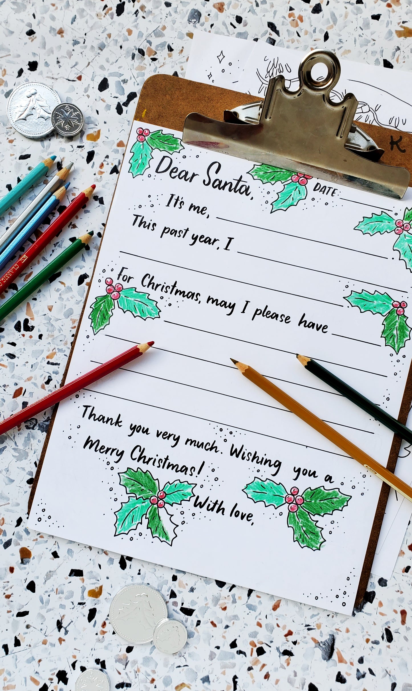 Printable Christmas Coloring Pages