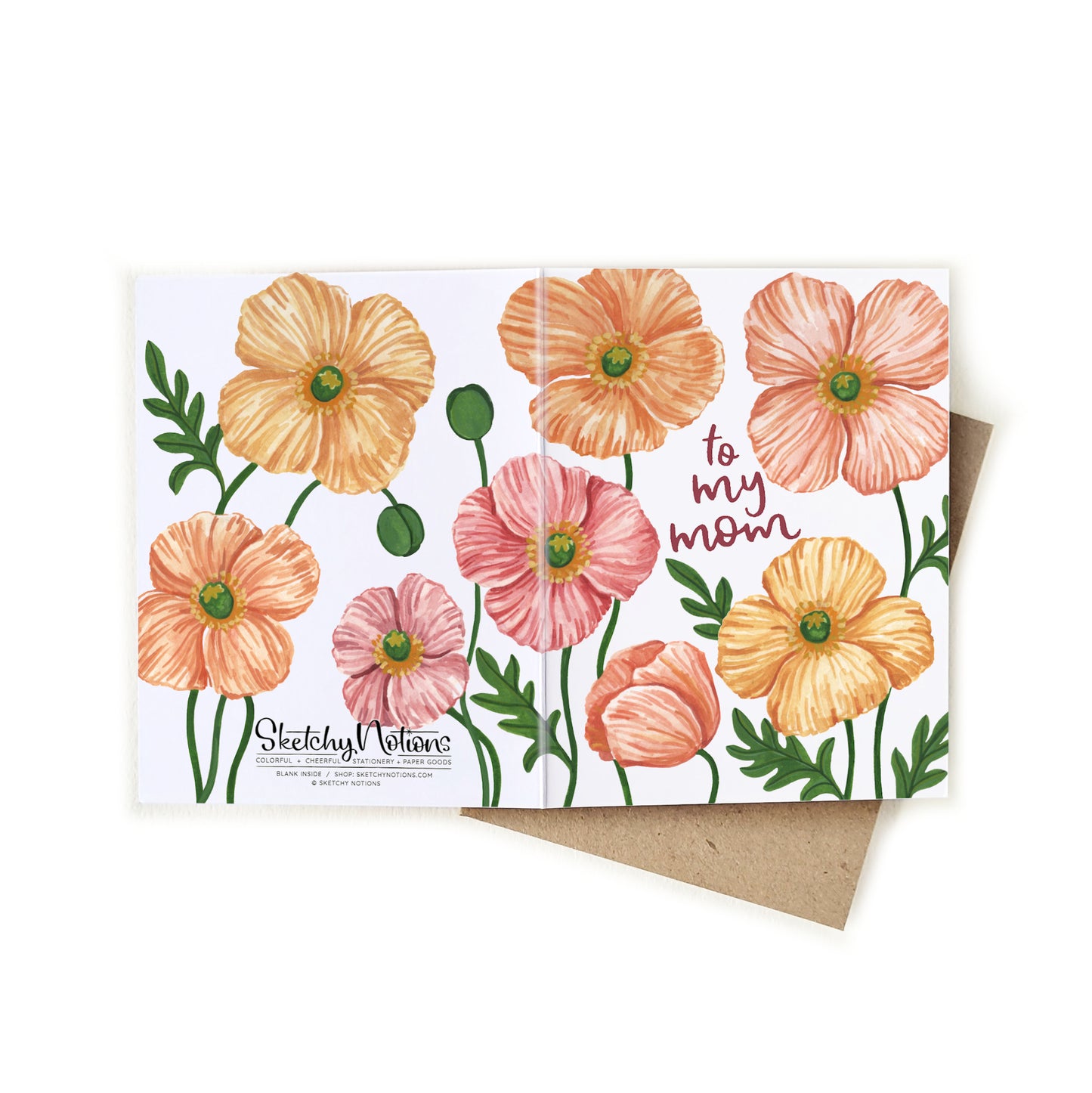 Mother's Day Icelandic Poppies Card