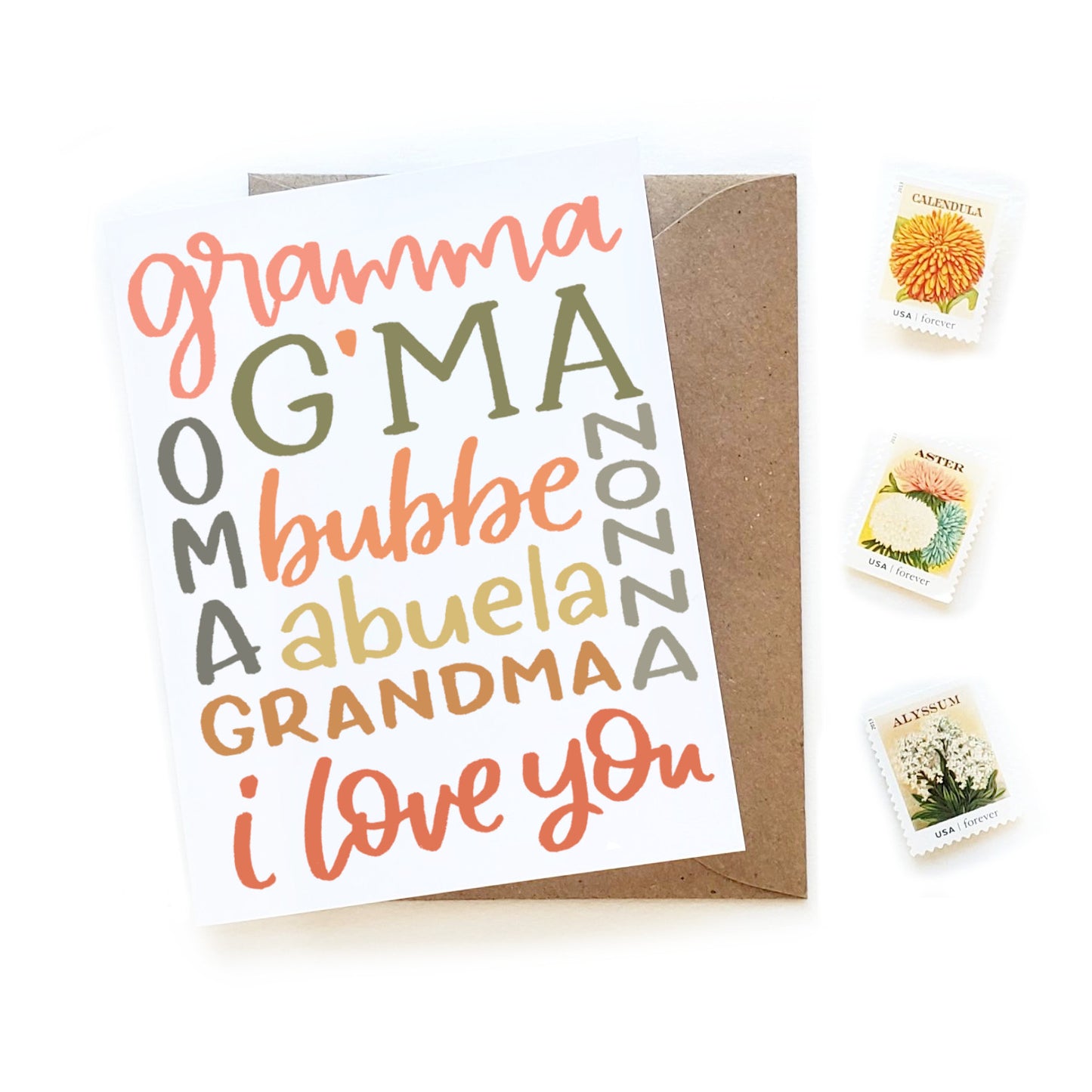 I Love You Grandma Card