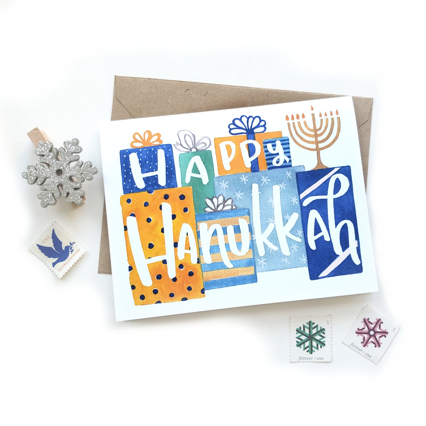 Hanukkah Gifts Card