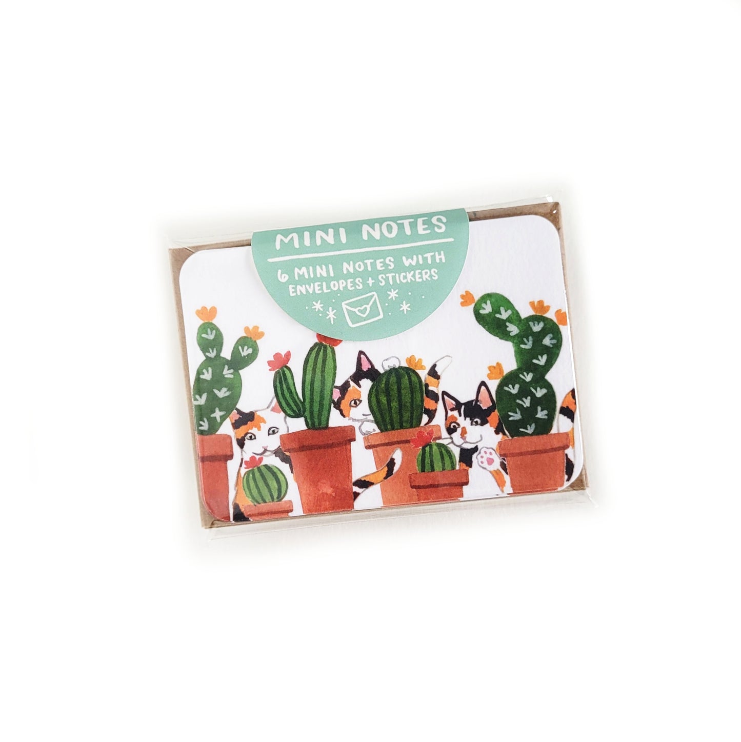 Cactus + Calicos Mini Note Set