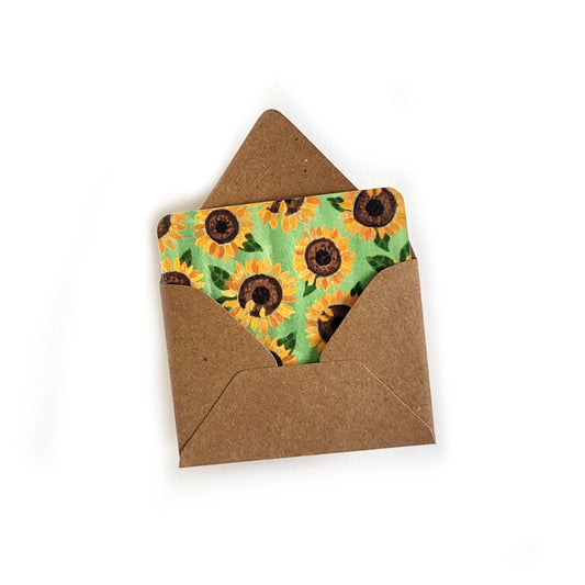 Sunflowers Mini Note Set